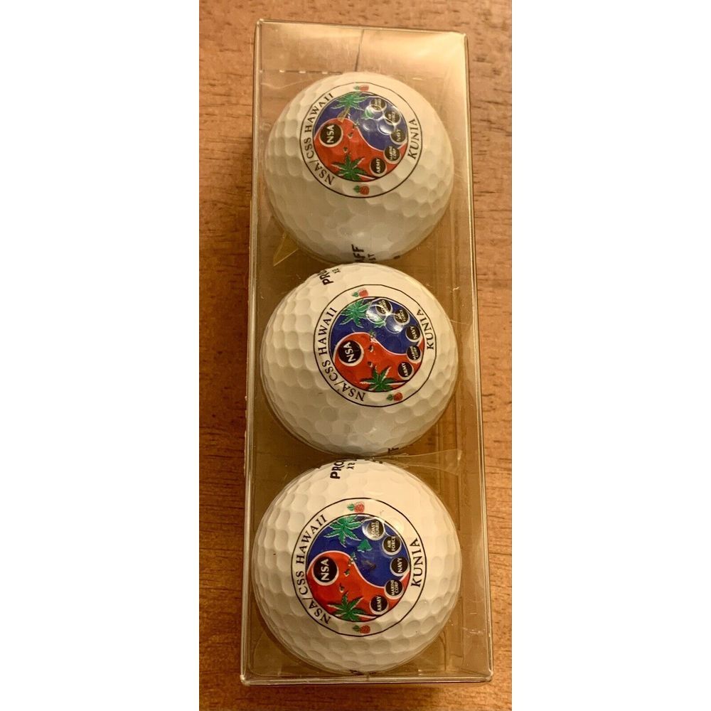 Wilson ProStaff X2 Boost Hawaii‎ Golf Balls Set of 3